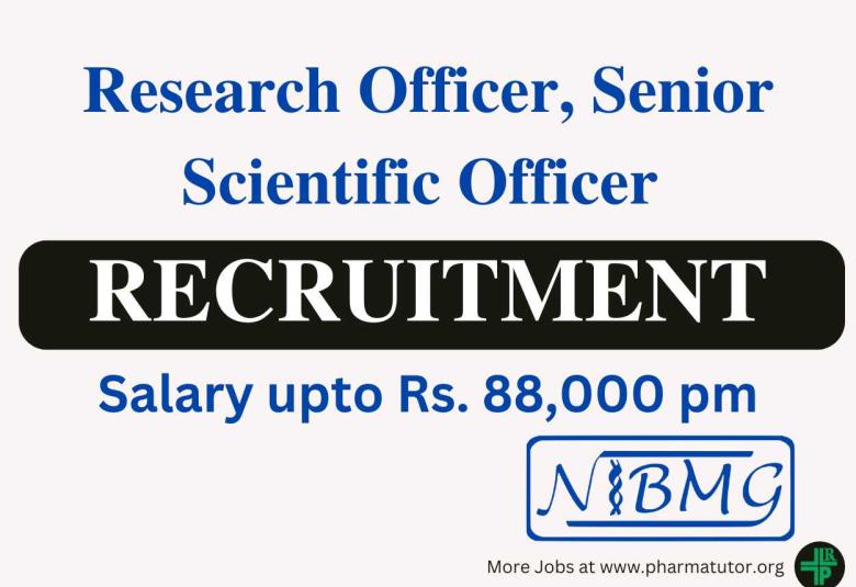 NIBMG looking for Research Officer, Senior Scientific Officer