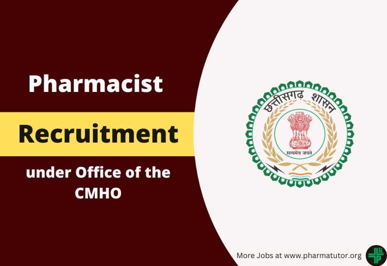 Recruitment for Pharmacist under Office of the CMHO