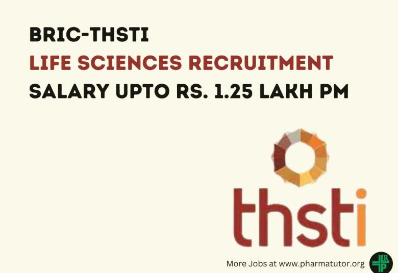 Translational Health Science and Technology Institute looking for Life Sciences candidates