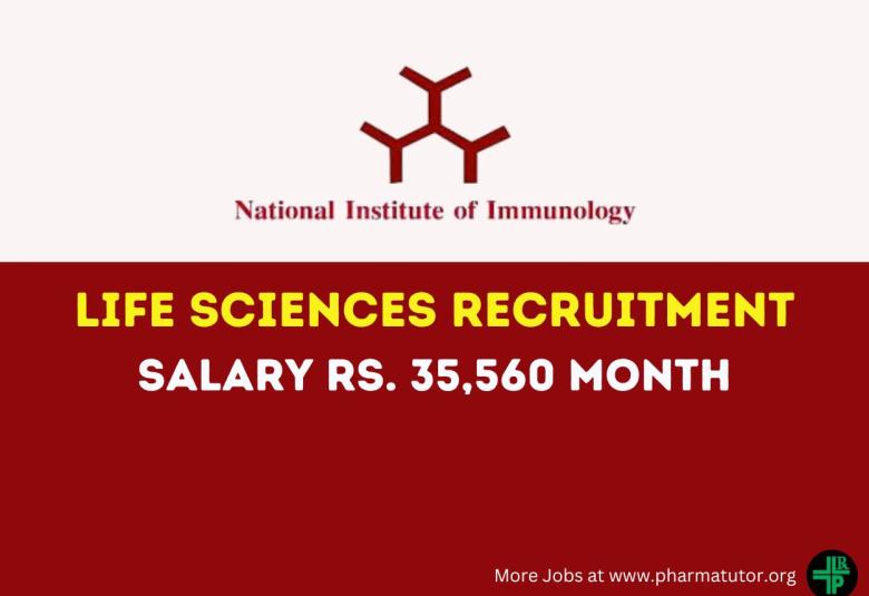 Applications are invited for Project Associate at NII - Life Sciences Apply