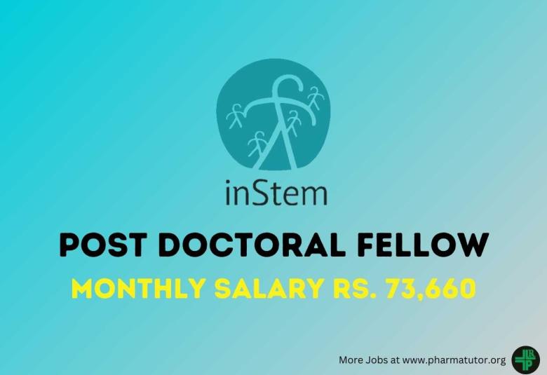 iBRIC-inStem invites applications for Post Doctoral Fellow