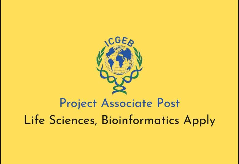 Applications are invited for Project Associate at ICGEB