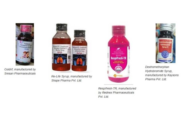 FDA Confirms DEG / EG contaminated cough syrups in India, Not exported to U.S.