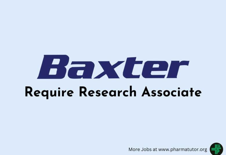 Require Research Associate at Baxter