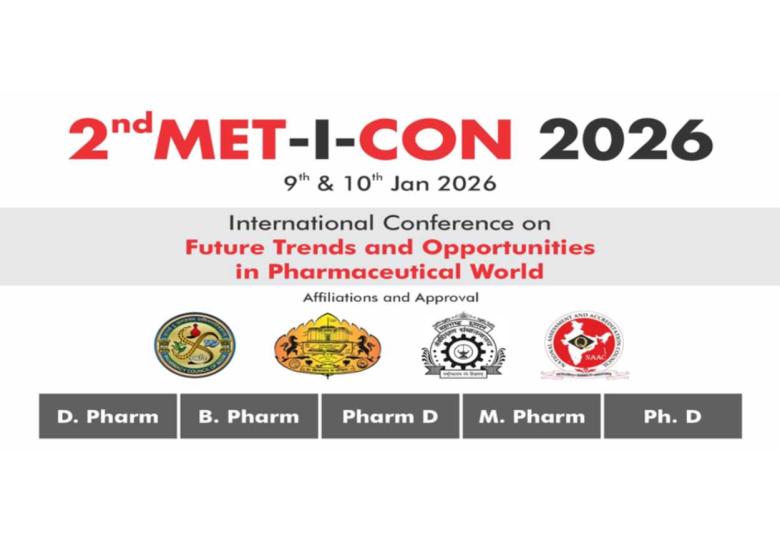 2nd MET-l-CON 2026 ; International Conference on Future Trends and Opportunities in Pharmaceutical World