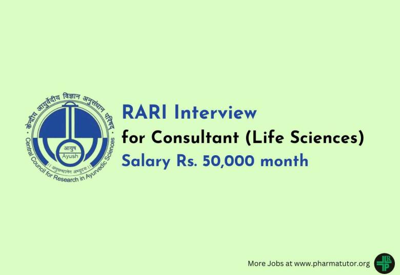 Interview for Consultant at RARI