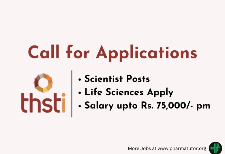Call for Applications : Scientist posts at BRIC-THSTI