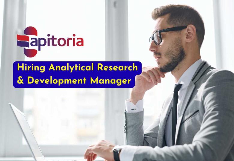 Apitoria Hiring Analytical Research & Development Manager