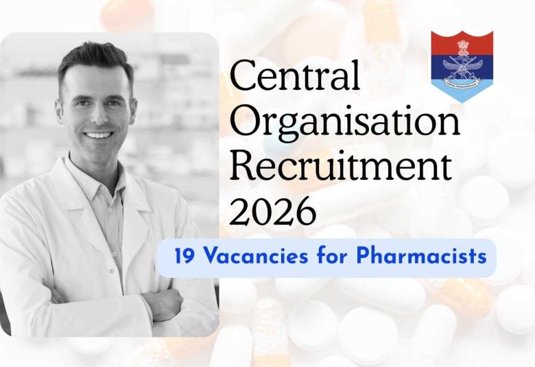 Central Organisation Recruitment 2026