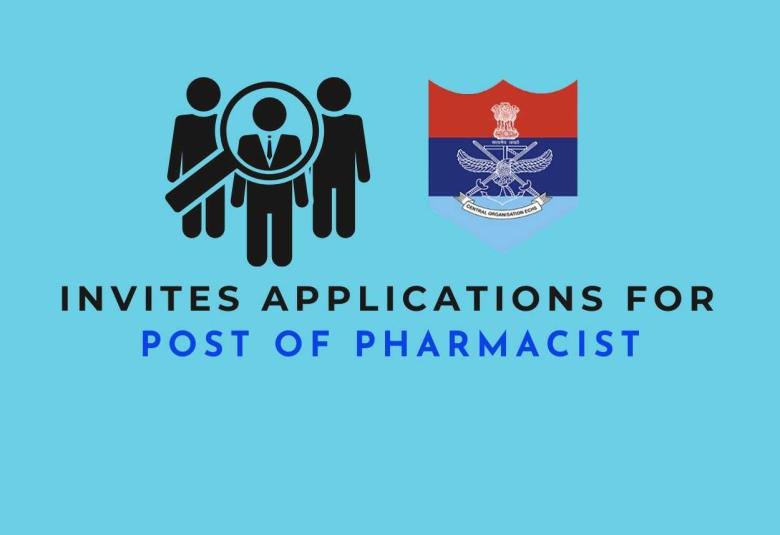 Invites applications for post of Pharmacist at ECHS Polyclinic Ajmer