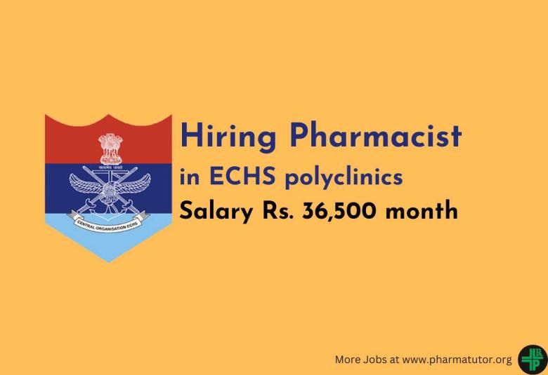 Job for Pharmacists in ECHS Polyclinics Wellington