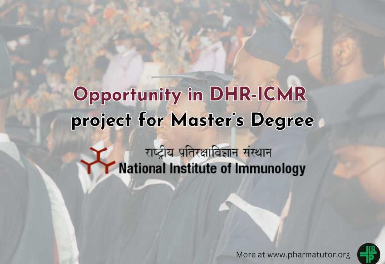 National Institute of Immunology offers DHR-ICMR project opportunity