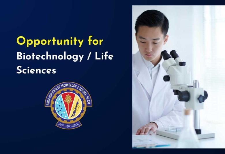 Opportunity for Biotechnology / Life Sciences under ICMR research project at BITS Pilani Campus