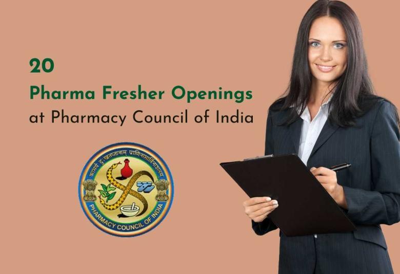 Pharmacy Council of India Announces Opportunities for Pharmacy Graduates