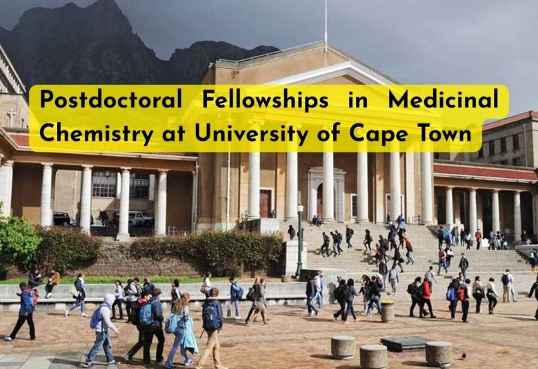 Postdoctoral Fellowships in Medicinal Chemistry at University of Cape Town