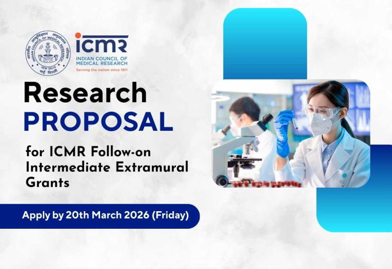 Research Proposals for ICMR Follow-on Intermediate Extramural Grants