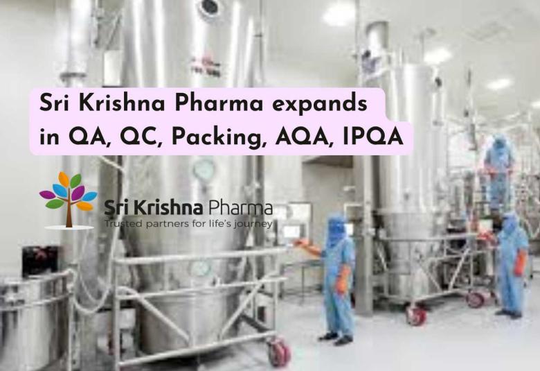 Sri Krishna Pharma expands in QA, QC, Packing, AQA, IPQA