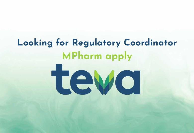 Teva looking for Regulatory Coordinator