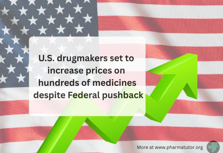 U.S. drugmakers set to increase prices on hundreds of medicines despite Federal pushback
