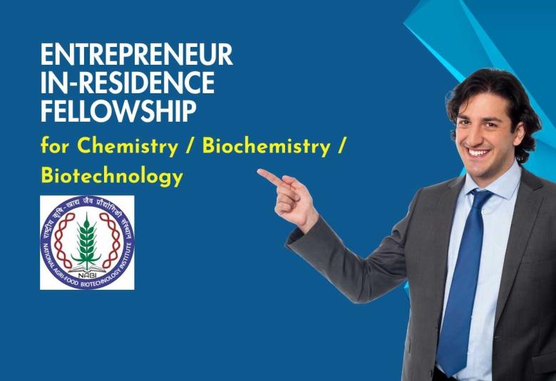 BRIC-NABI Entrepreneur-in-Residence Fellowship for Chemistry / Biochemistry / Biotechnology