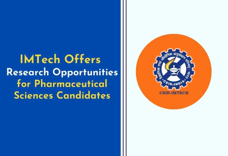 IMTech Invites Pharmaceutical Sciences Candidates for Research Positions