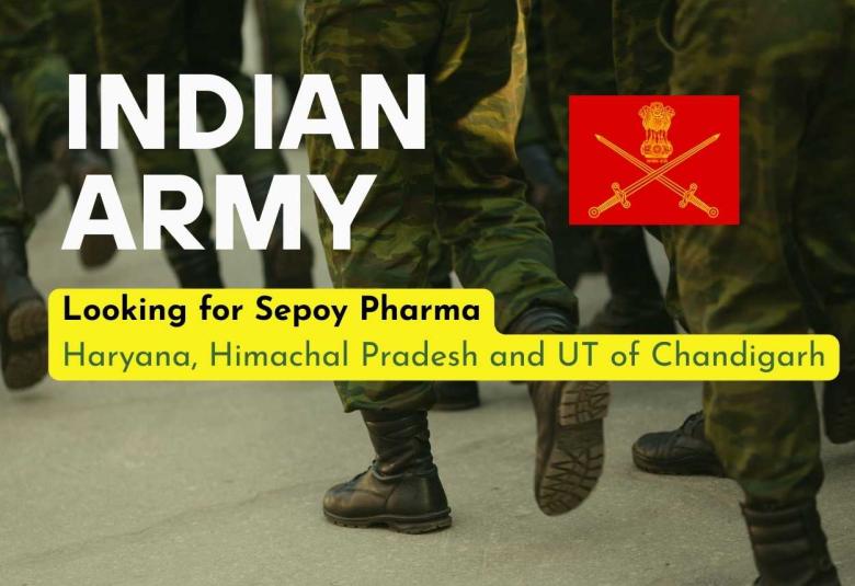 Indian Army looking for Sepoy Pharma 