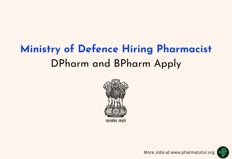 Ministry of Defence Opens Opportunities for Pharmacists