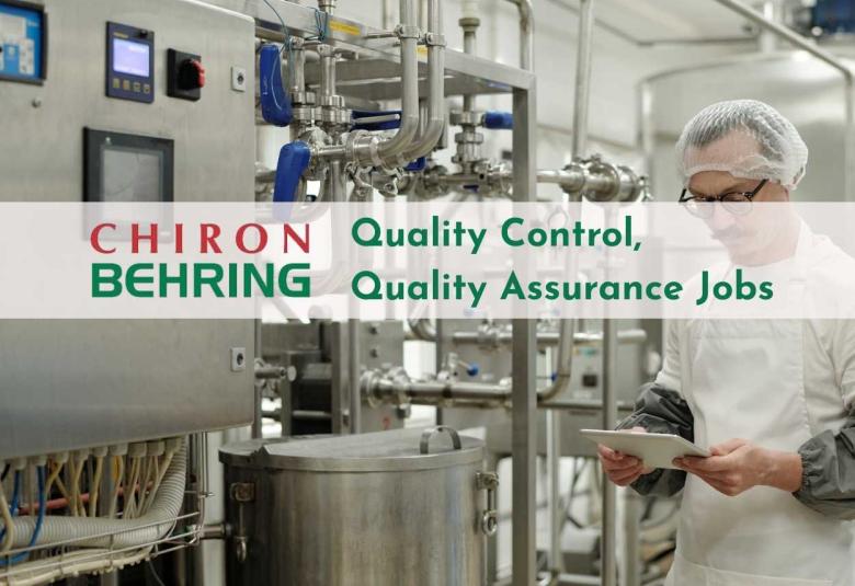 Quality Control, Quality Assurance Jobs at Chiron Behring
