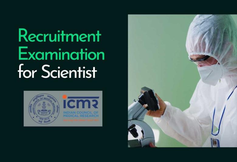 ICMR Recruitment Examination 2026 for Scientist Posts