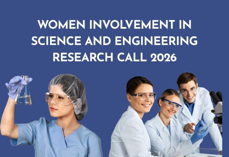 Women Involvement in Science and Engineering Research Call 2026