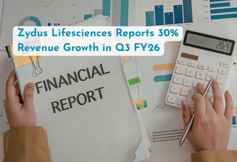 Zydus Lifesciences Reports 30% Revenue Growth in Q3 FY26