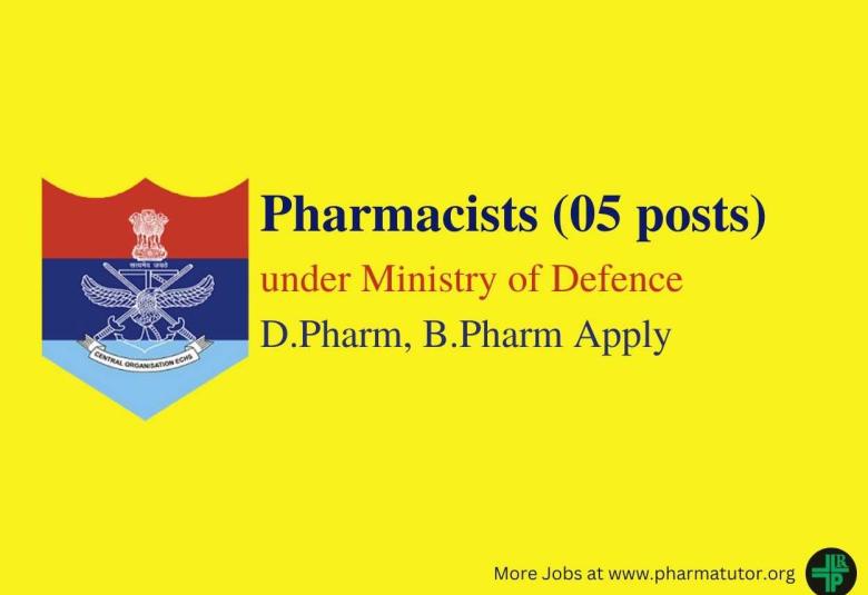 ECHS invites applications for post of Pharmacist