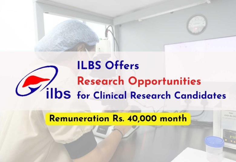 ILBS Offers Research Opportunities for Clinical Research Candidates