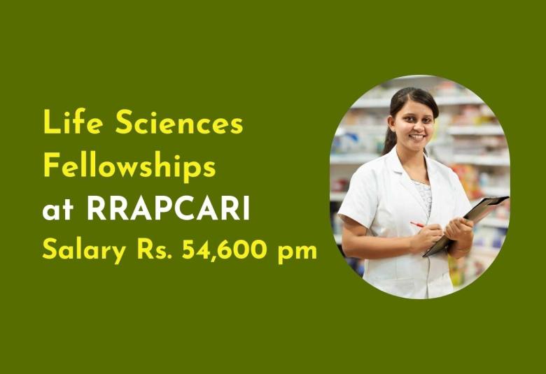 Life Sciences Fellowships at RRAP-CARI