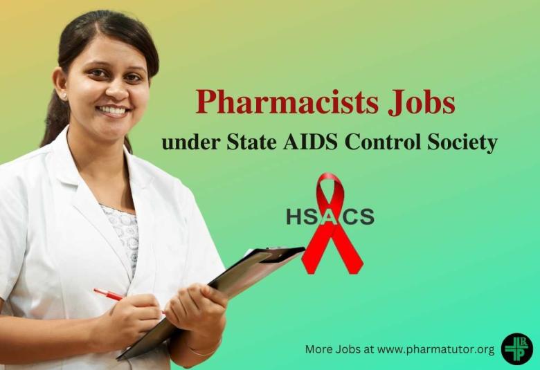Pharmacist Opening under State AIDS Control Society