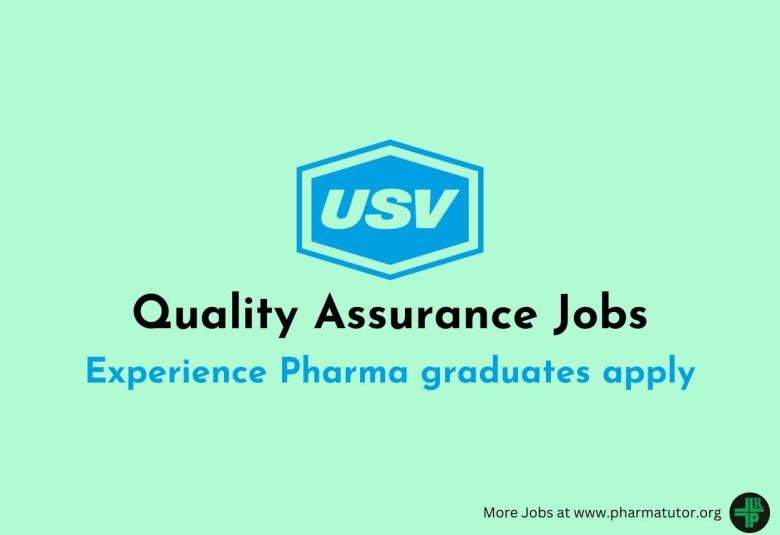 USV hiring Quality Assurance professionals