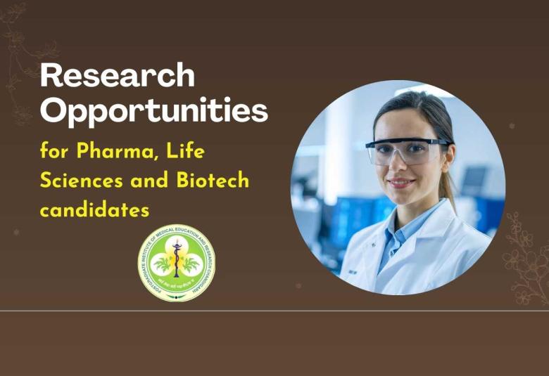 Research Opportunities for Pharma, Life Sciences and Biotech candidates at Department of Dermatology, PGIMER