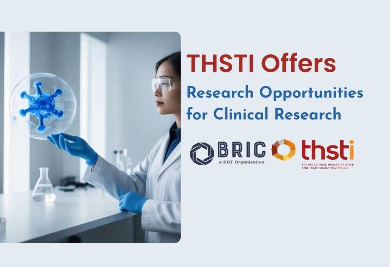 THSTI Offers Research Opportunities for Clinical Research Candidates