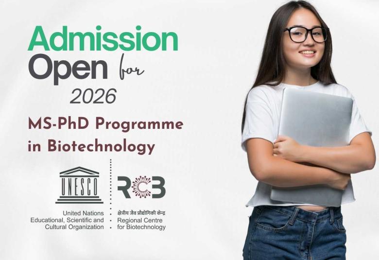 Admission to MS-PhD Programme in Biotechnology 2026