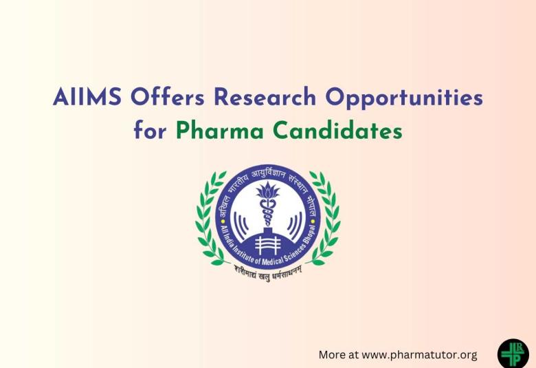 AIIMS Offers Research Opportunities for Pharma Candidates