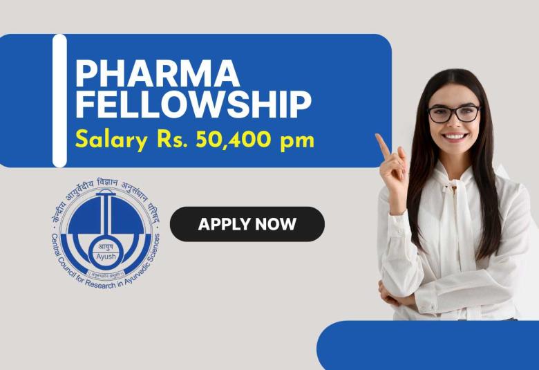 Pharma Fellowship in Central Ayurveda Research Institute