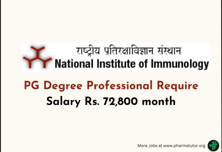 National Institute of Immunology hiring Research Scientist | Apply now for Tumour research