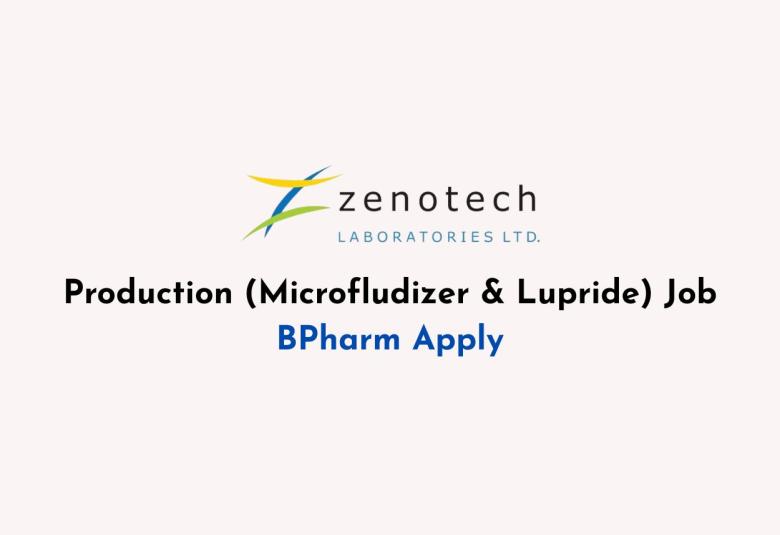 Production Opportunities at Zenotech Laboratories