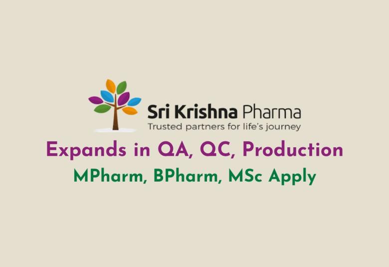 Sri Krishna Pharma expands in QA, QC, Production