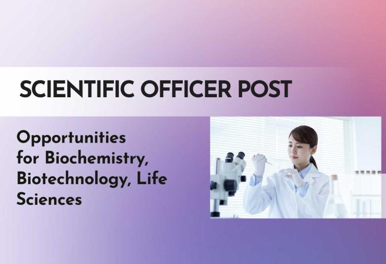 TMC-ACTREC looking for Scientific Officer