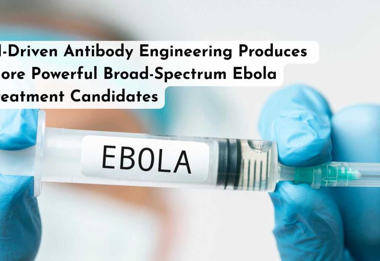 AI-Driven Antibody Engineering Produces More Powerful Broad-Spectrum Ebola Treatment Candidates