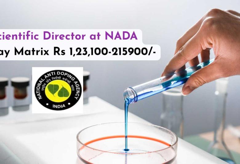 Applications are invited for Scientific Director at NADA