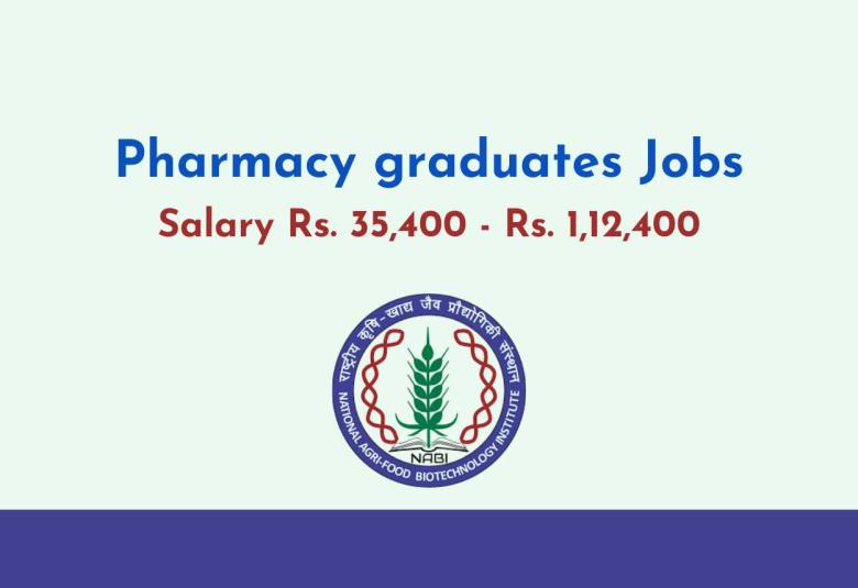 BRIC-NABI invites applications from Pharmacy graduates