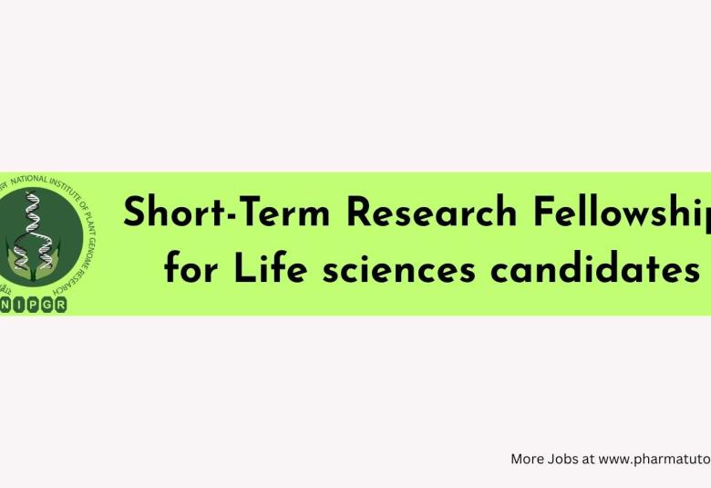 BRIC-NIPGR Short-Term Research Fellowship for Life sciences candidates