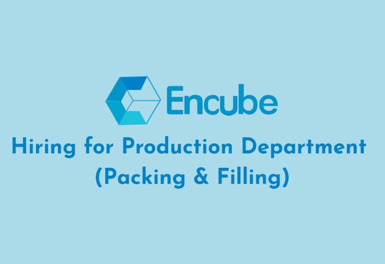 Hiring for Production Department (Packing & Filling) at Encube Ethicals